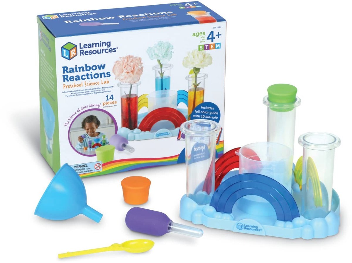 Kleurenmix Laboratorium voor Kinderen - Wetenschappelijke Experimenten voor Peuters