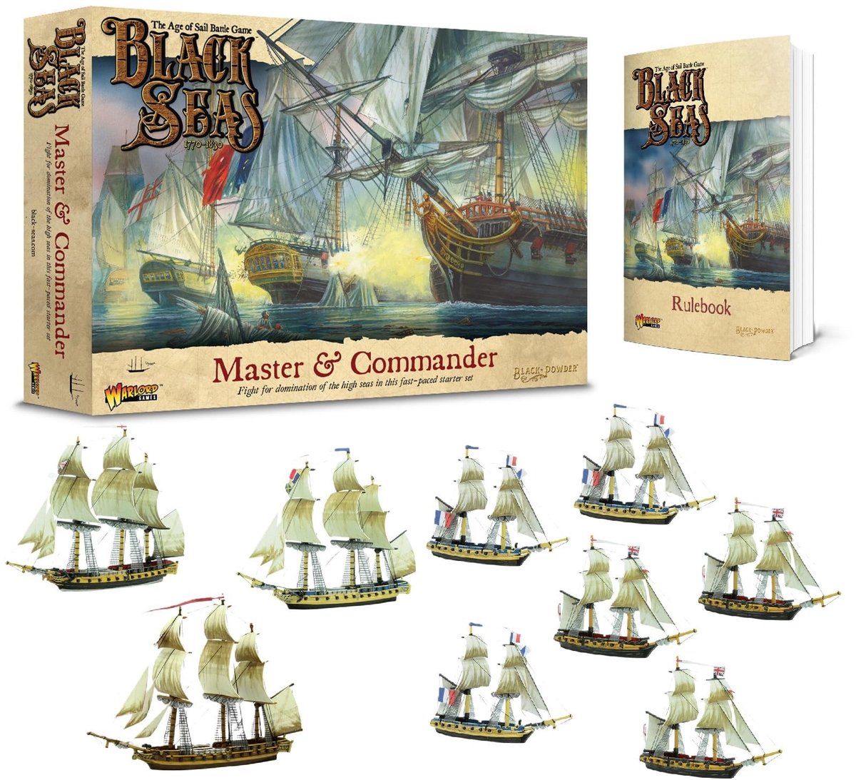Spelset Black Seas: Master & Commander - Maritieme oorlogvoering