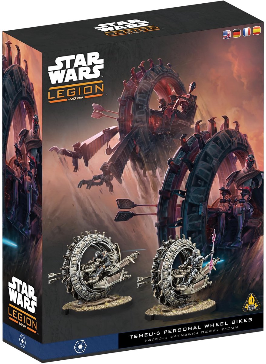 Star Wars: Legion TSMEU-6 Persoonlijke Wielfiets - Miniaturen Spel voor 2 Spelers