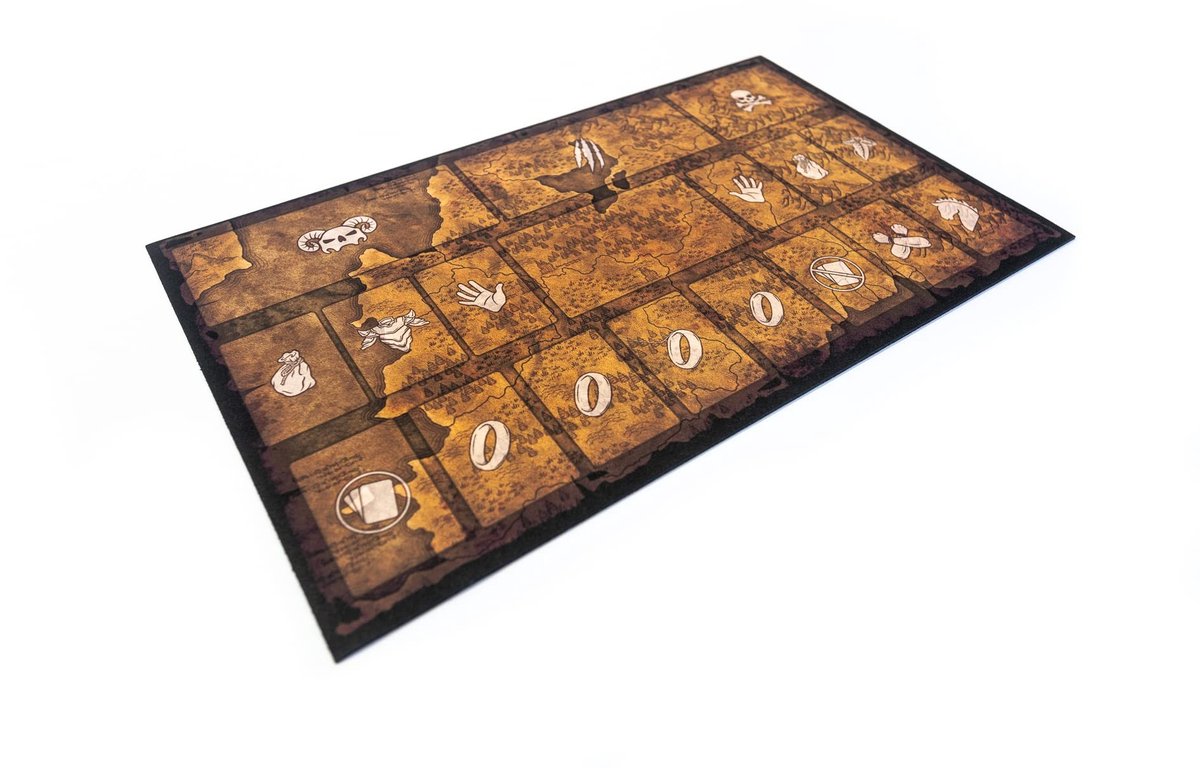 Rubber Spelmat voor The Lord of the Rings: Travel in Middle-earth - 25.5cm x 43cm