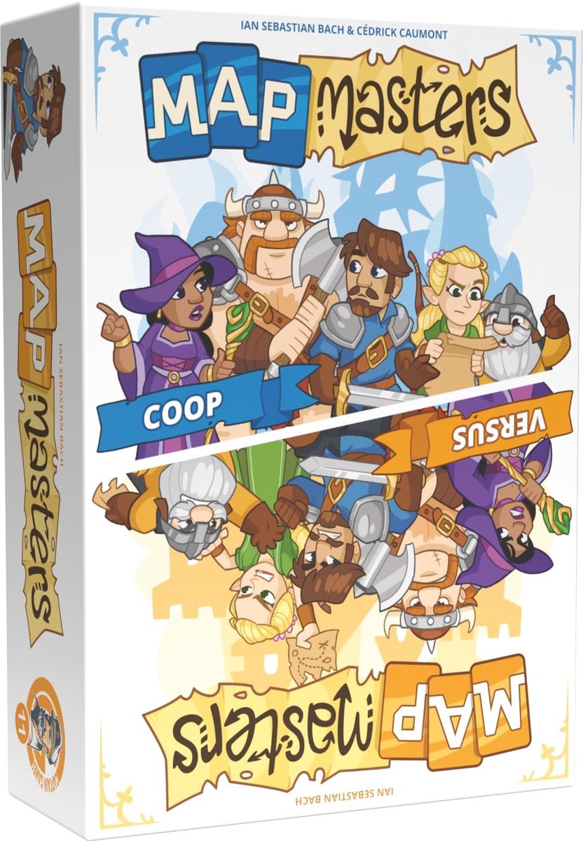 Map Masters - Strategisch kaartspel voor 1-5 spelers