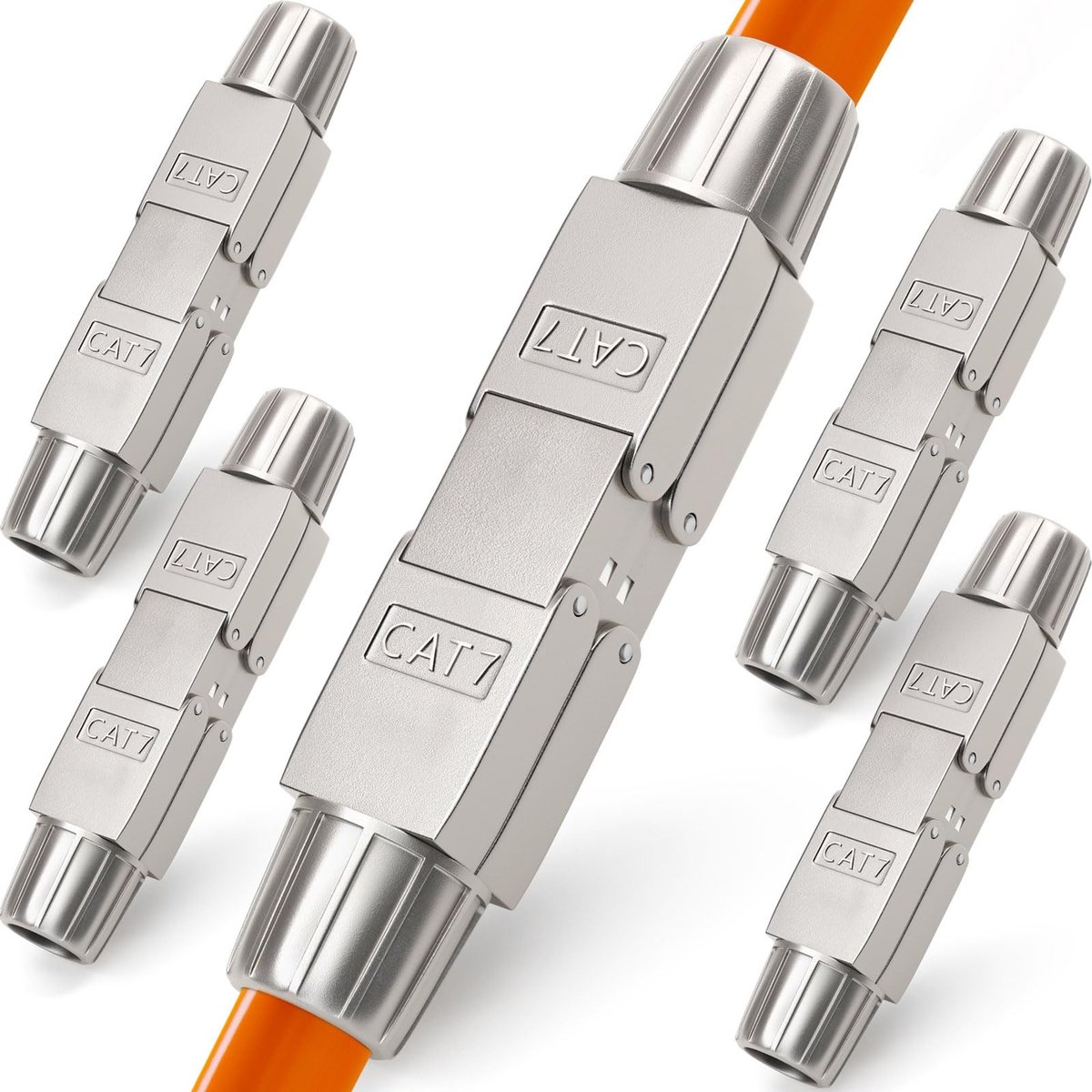 Cat 7 Ethernet Kabel - 5 Stuks - Tool-Less