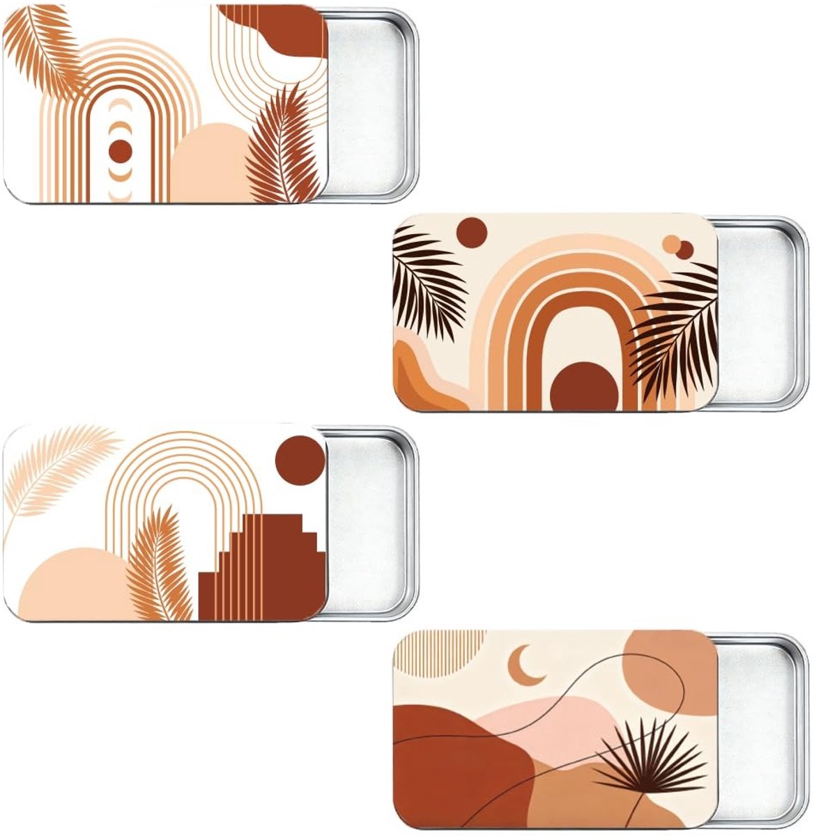 Draagbare Floss Picks Case - 4 Stuks