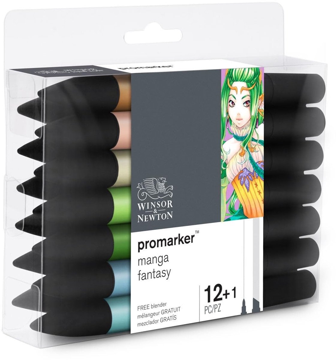 Promarker Set van 12 - Professionele markers voor tekeningen