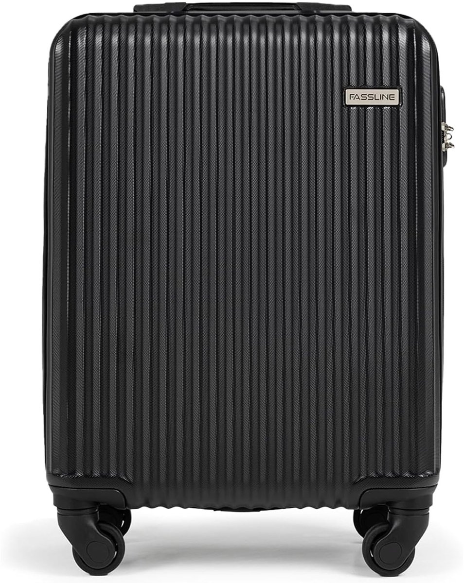Cabin Trolley Koffer - 55x39x20 cm, 36 L, Zwart