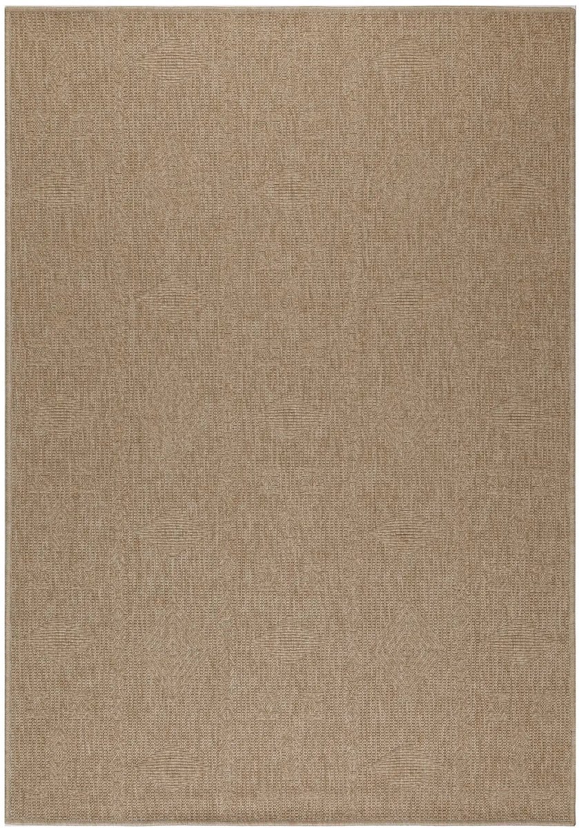 Dutch XXL Buitenkleed | Dhaka | Etnisch | Beige | 80x250 cm | Buitentapijt | Tuintapijt