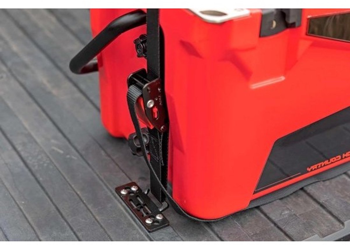 Koeler Tie-Down Kit - Koelbox Bevestiging - Off-road Transport - Universeel Compatibel - 58 inch banden - Zwart