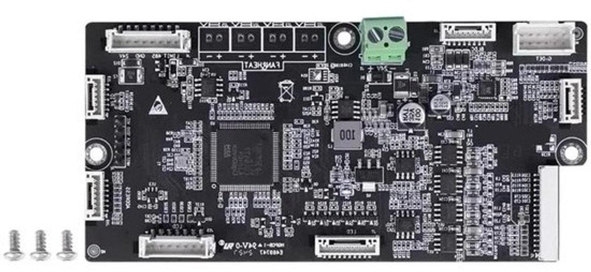 Moederbord Kit - 3D Printer Onderdeel - 3D Printen - Duurzaam Ontwerp - 1x1x1 cm - Grijs