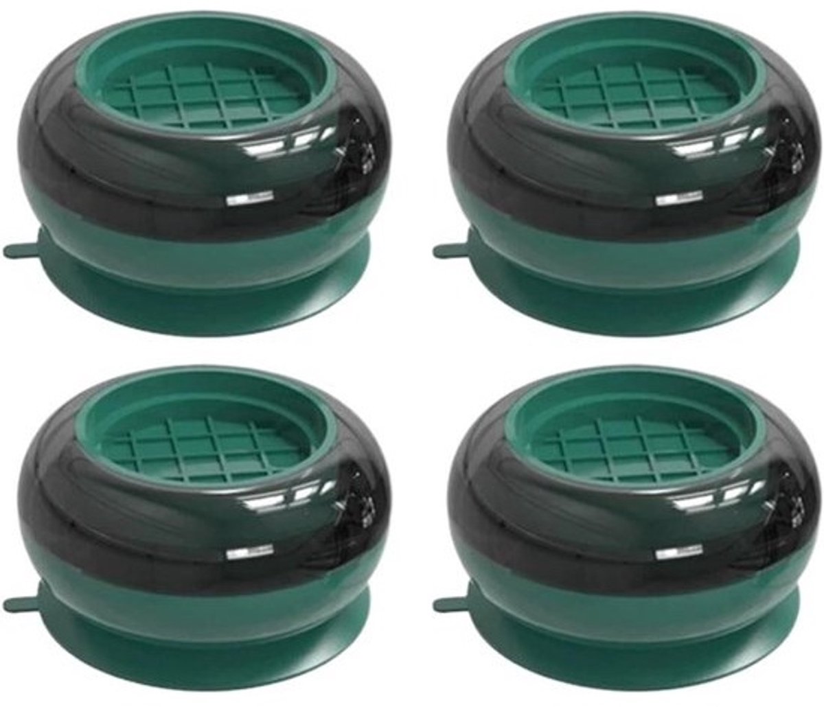 Wasmachine Voetjes - Trillingsdempers Koelkast - Apparaten Stabiliseren - Geluidsabsorberend Rubber - 77x37cm - Groen