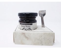Yash Dharti Shilajit Resin - 100% Puur Himalaya - Labgetest - Rijk aan Fulvinezuur & 85+ Mineralen - Natuurlijke Energie & Focus - 20g