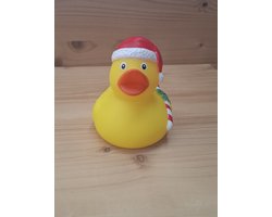 Kersteend Kerstman met snoepstok