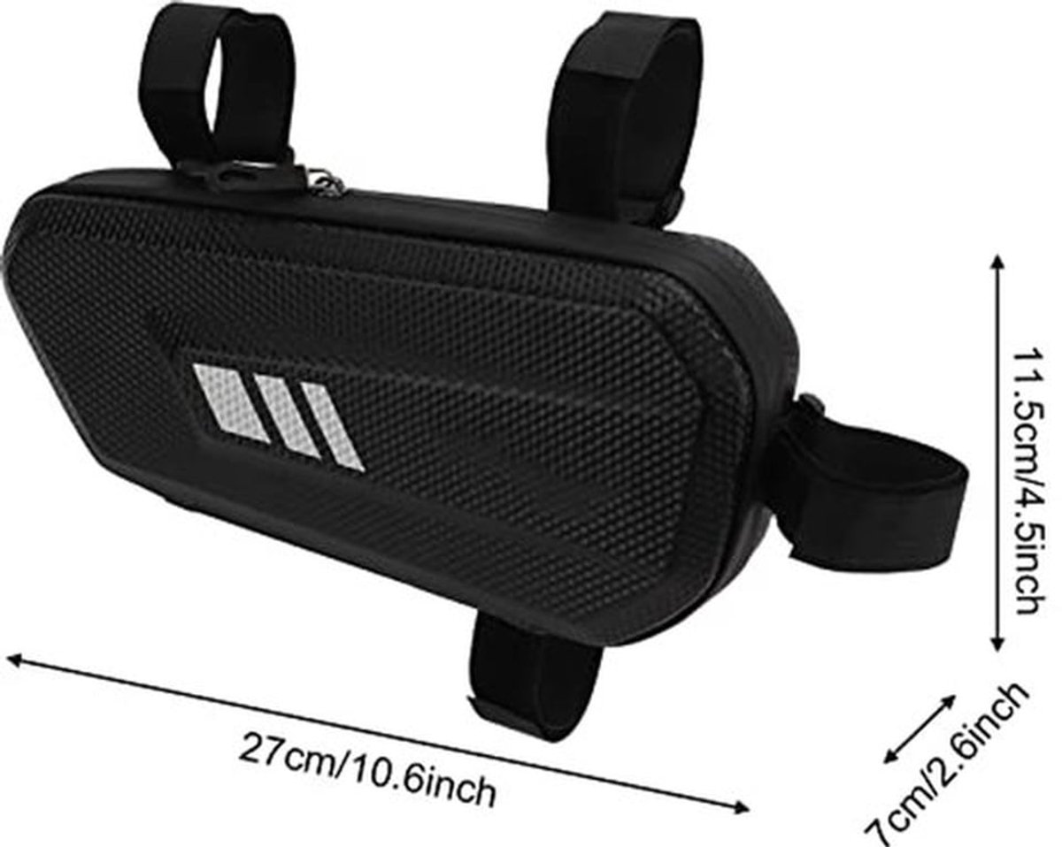 Motorfiets Zadel Tas, 2L Motorfiets Zadel Tas Hard Shell Zij Hangende Tas Motorfiets Zadel Tas Zwart