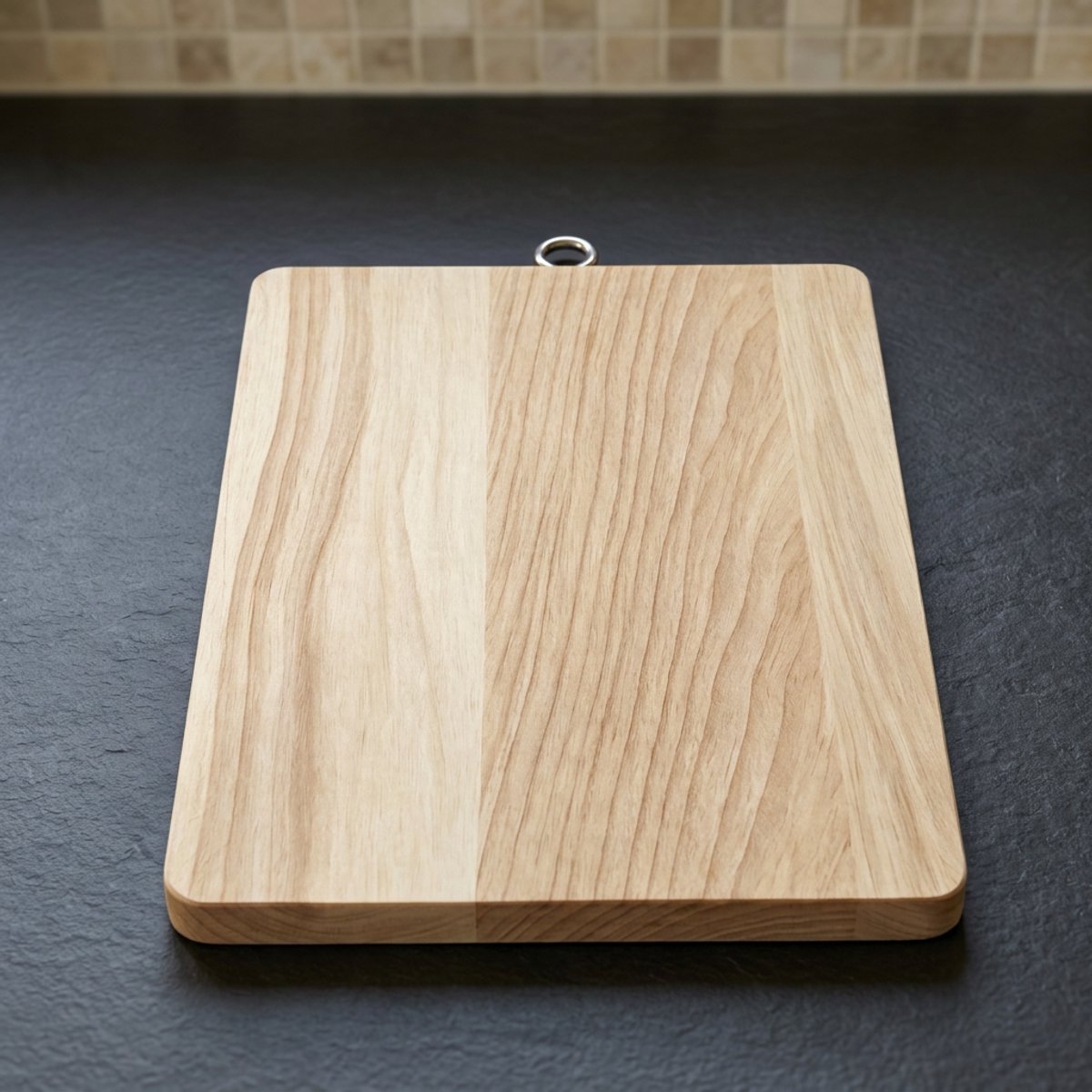 Premium Houten Snijplank – Luxe Serveerplank & Hakplank – Duurzaam Natuurlijk Hout – Extra Dik – Voor Keuken, Brood, Kaas & Borrel