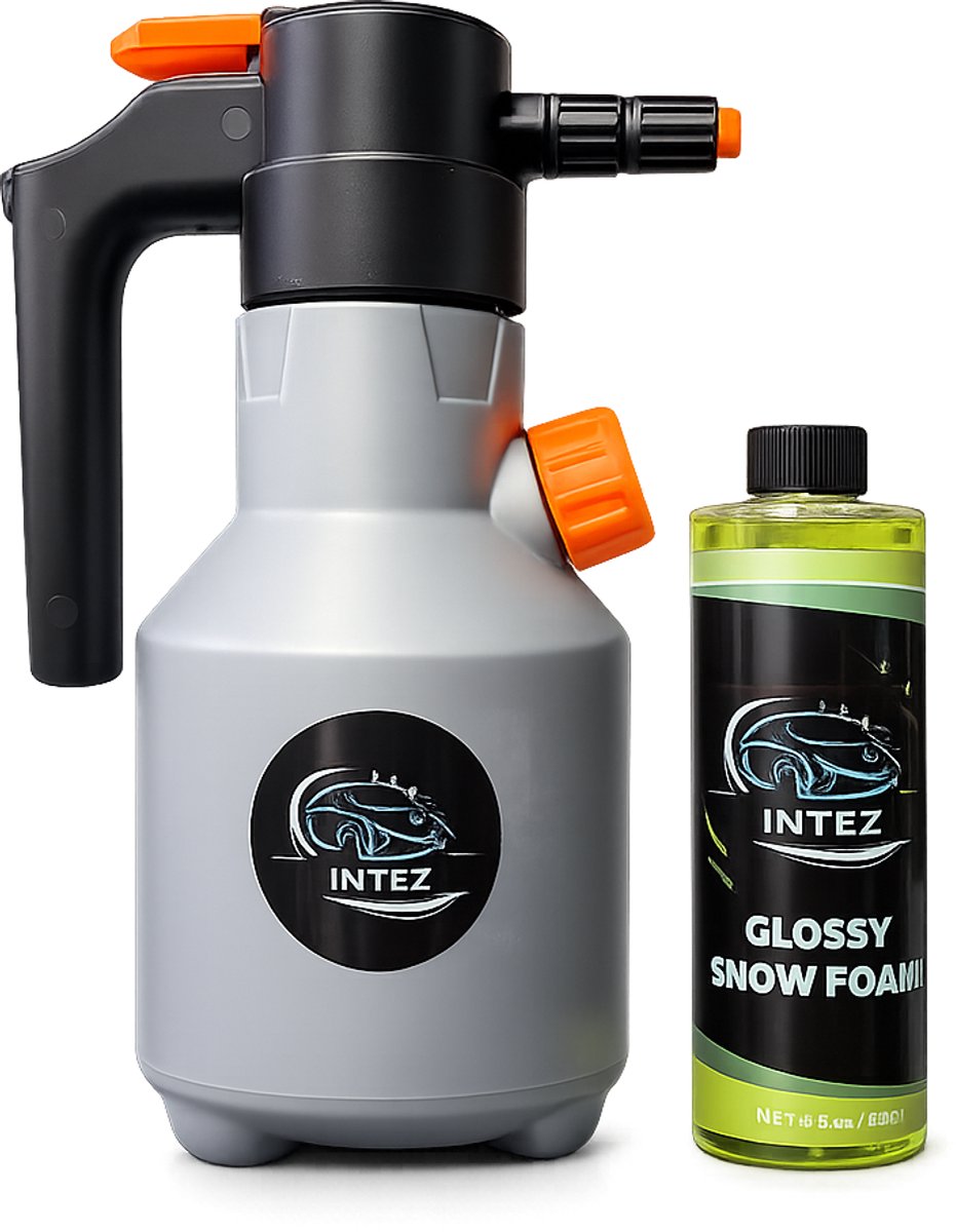 Intez - Faomsprayer - Foamspuit elektrisch - Glossy snow foam-Schoonmaken auto-ramen sprayer - huishouden -Foam zonder hogedrukreiniger