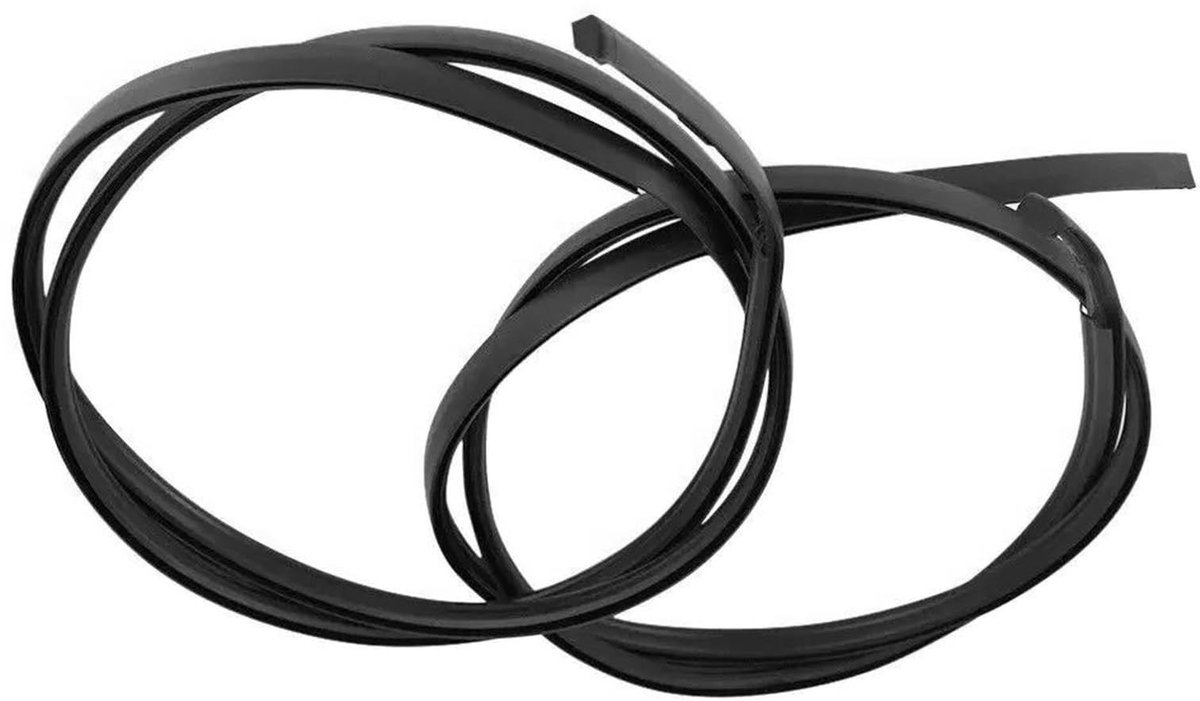 Tochtstrip voor autodeur - Rubber - Zwart - Voor Toyota Prius C 2012-2019