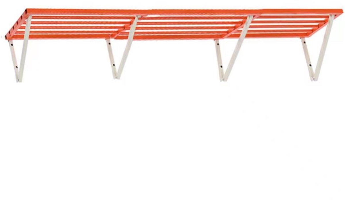 Heavy Duty Wandmontage Opbergrek - Metalen Gereedschap Plank - 130 x 30 cm