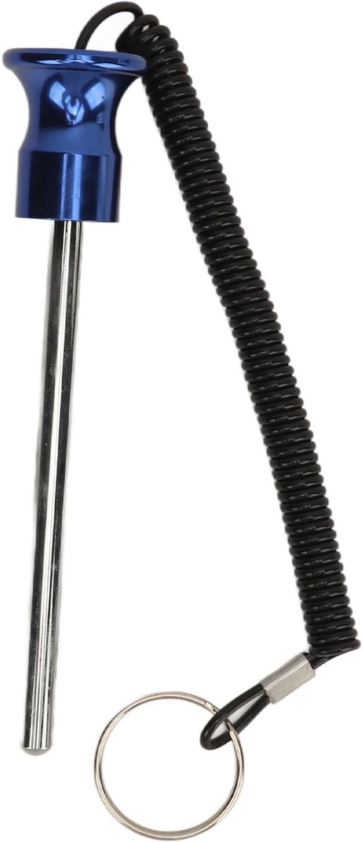 Magnetische Gewicht Machine Pin 8x125mm, Verstelbare Selector Pin voor Krachttraining, Fitness Accessoires voor Thuis en Gymgebruik (Blauw)