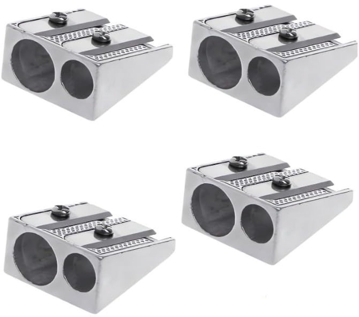 Mini Puntenslijper Set - 4 Stuks Handheld voor Scholen en Kantoor
