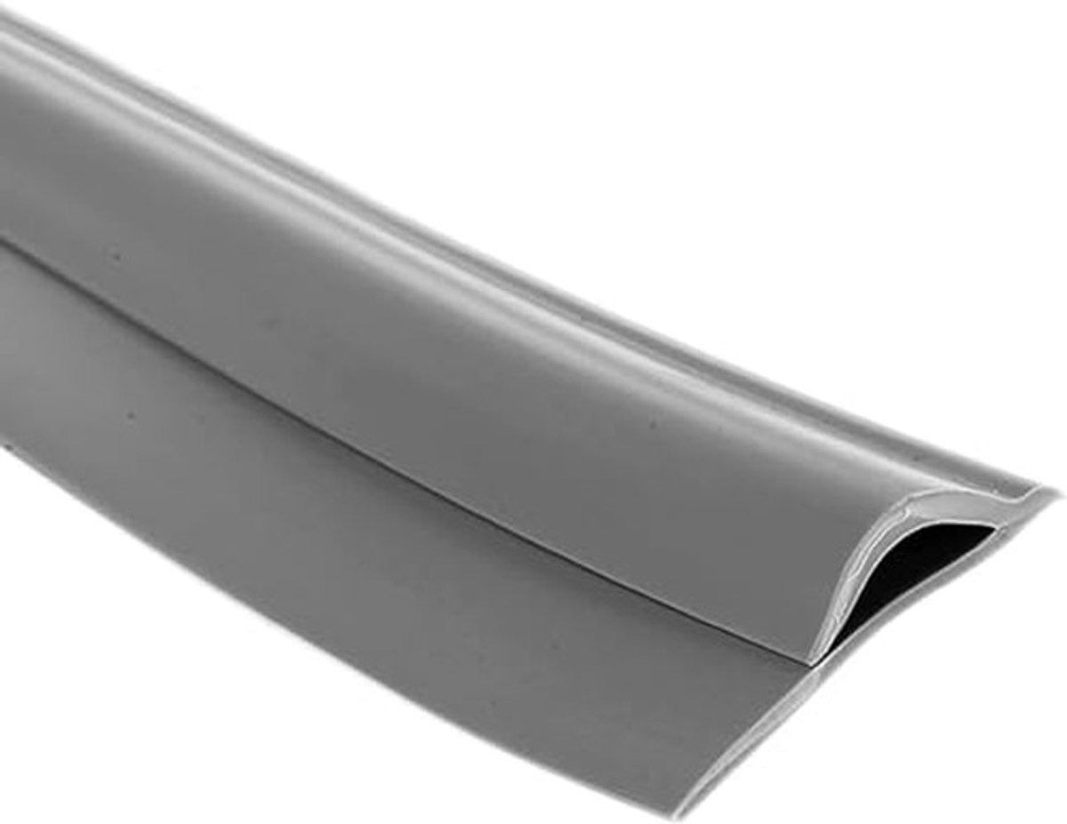Antislip tapijtrand sierstrip - Zelfklevende vloerbinding voor drempels tot 6 mm