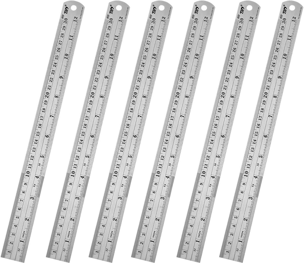 Roestvrijstalen Liniaal Set - 30 cm voor nauwkeurige metingen