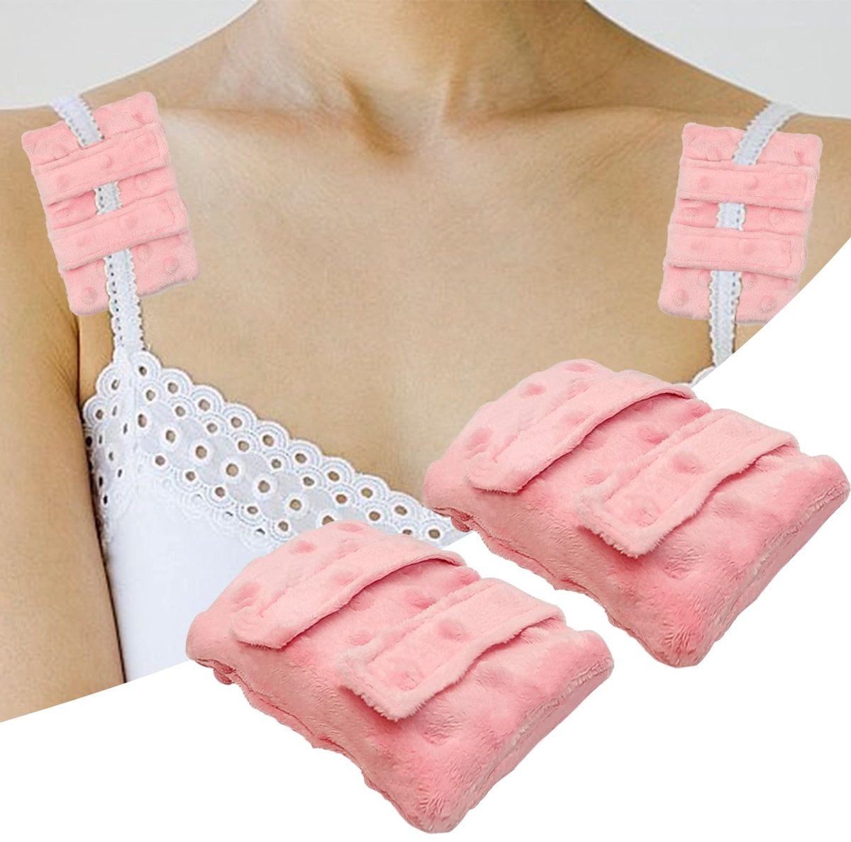 Pacemaker kussen - 2 stuks - Zacht en vochtafvoerend - Roze