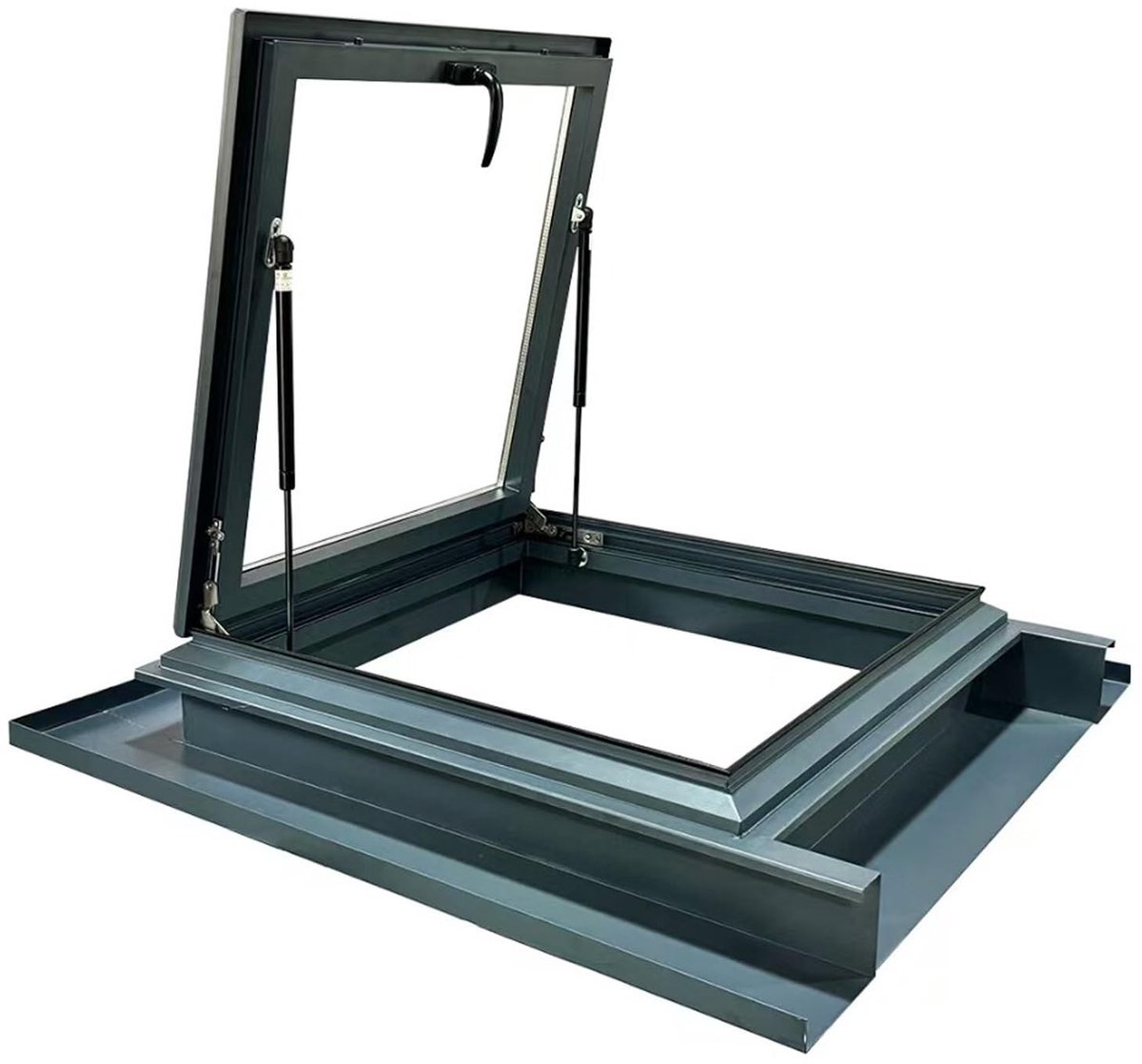 Dakluik met Dubbelwandig Glas - Noodtoegang