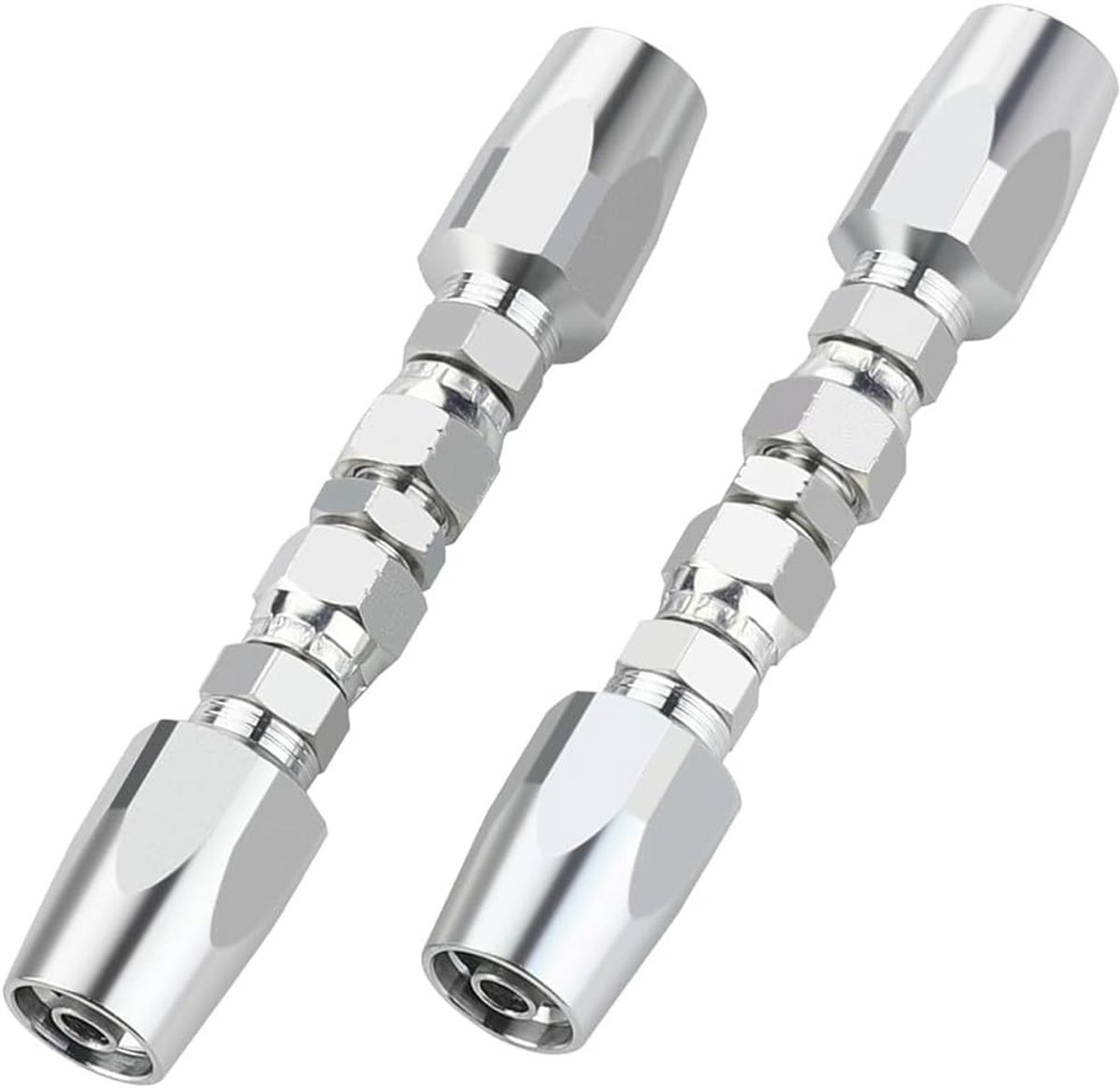 Reparatieset voor hydraulische slangen met herbruikbare fittingen, 3/8 inch ID, ideaal voor onderhoud en vervangingen in de industrie