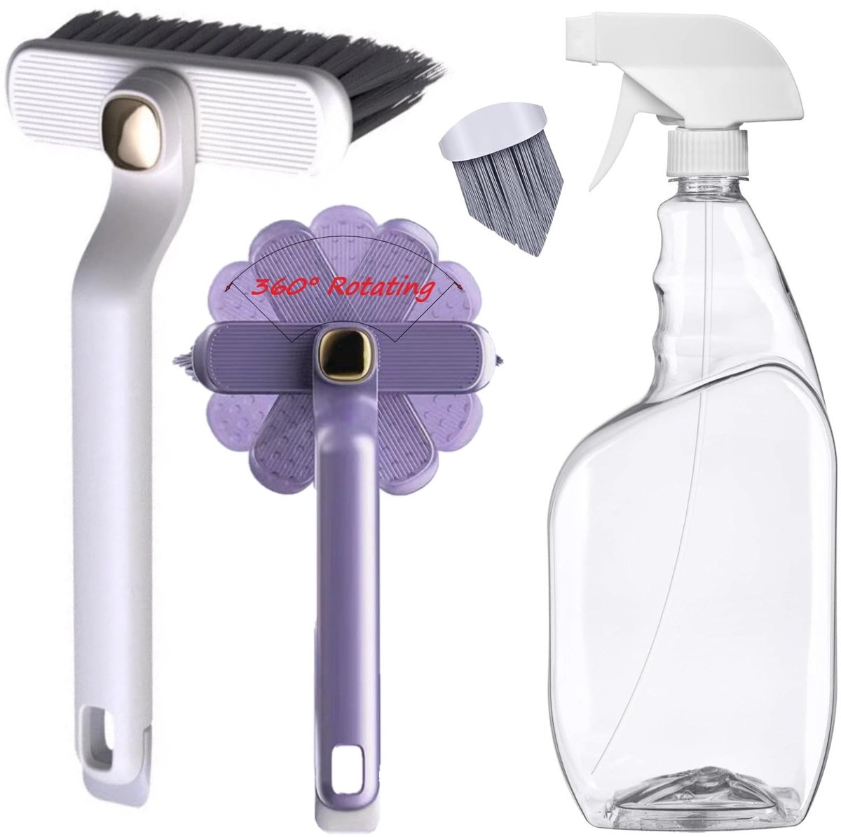 Crevice Cleaning Tool Kit - 3 Delige Set voor Kieren