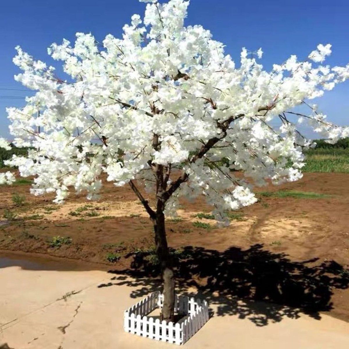 Kunstmatige Kersenboom - Gesimuleerd Roze 1,8 x 1,5 m