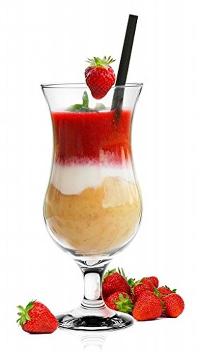 Cocktailglazen Set van 6 - 480 ml - Transparant