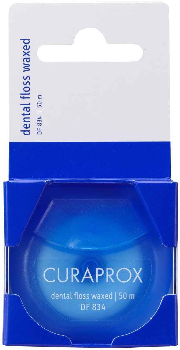 Waxed Dental Floss - 50 meter - Wit