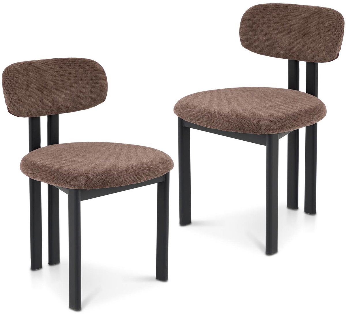IDIMEX Eetkamerstoelen FRANCA, set van 2 – bruin