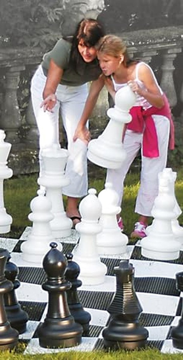 Schaken Spel voor 2 Spelers - Buiten en Binnen Gebruik
