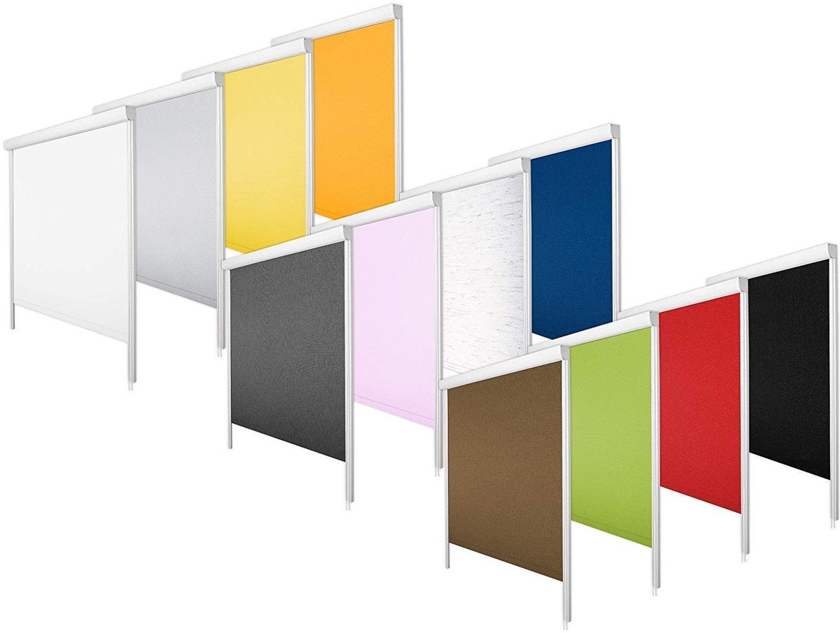 Thermische Rolgordijn met Cassette - 80 x 150 cm - Donkergrijs