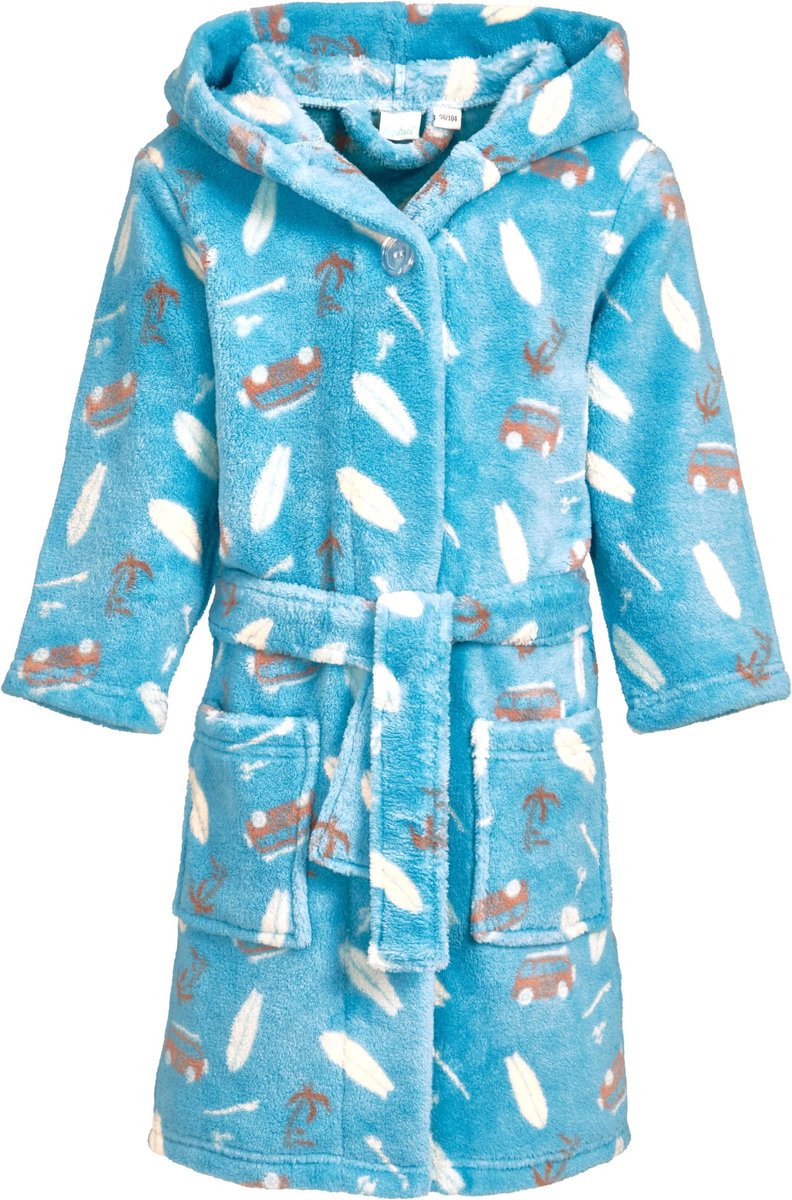 Unisex Kindermantel - Polyester - Surf-Bus