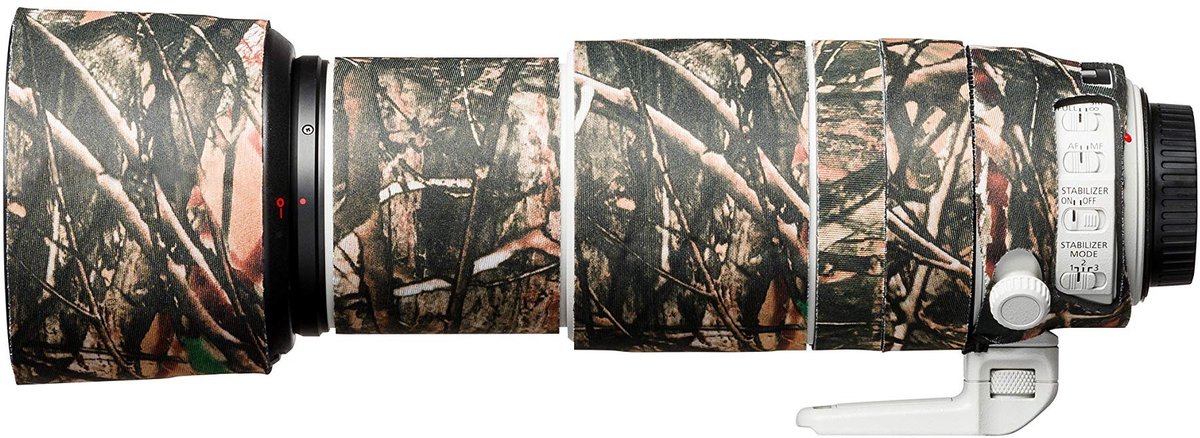 Lensbeschermer voor Canon EF 100-400mm - Forest Camouflage