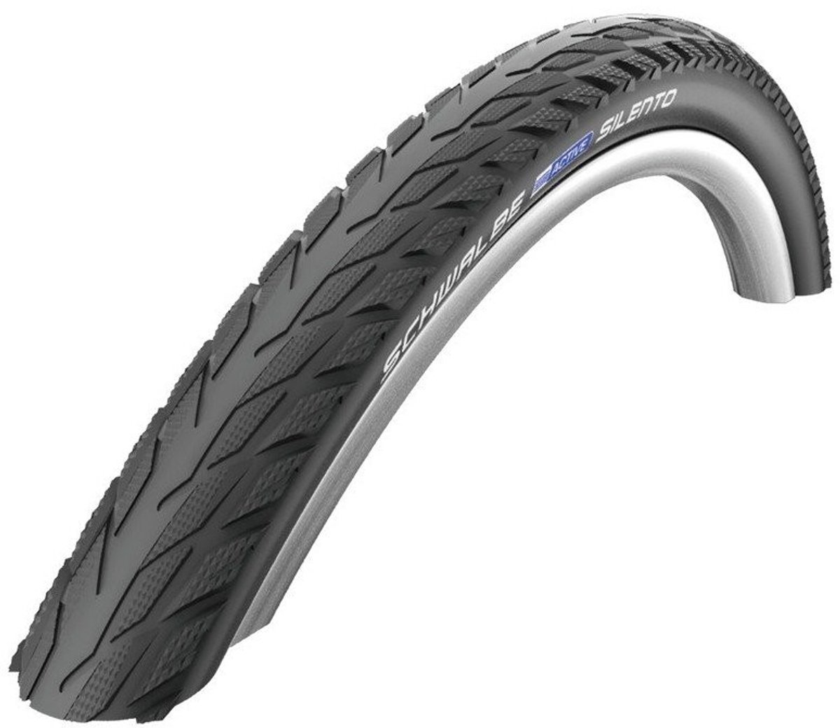 Fietband Silento K-Guard - 28 x 1.40 inch - Zwart