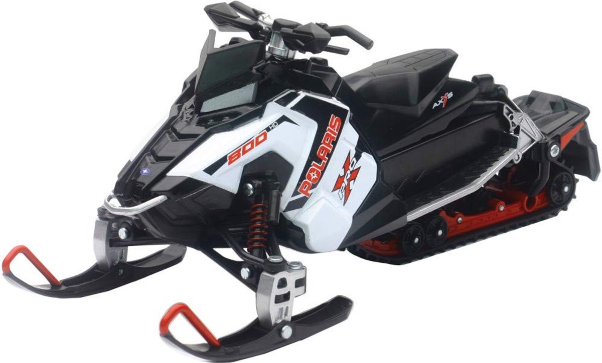 Polaris 800 Switchback sneeuwscooter model - Schaal 1/16 - Blauw
