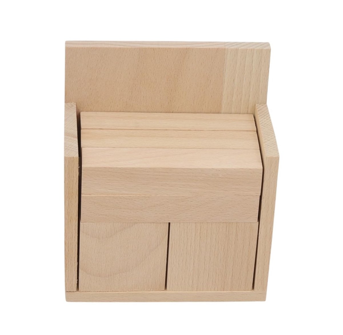Houten Desk Kalender Blokken - Natuurlijke Decoratie