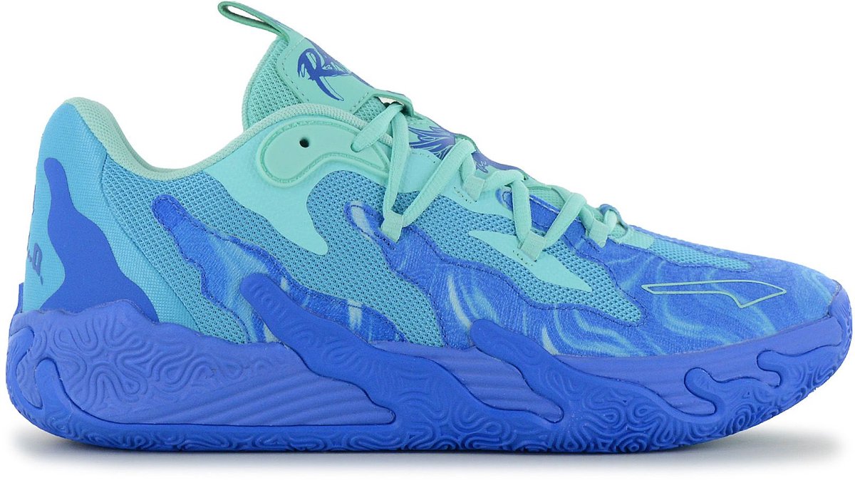 PUMA MB.03 Lo Team LaMelo Ball Heren Sneakers Basketball Schoenen 310519-01 Blauw