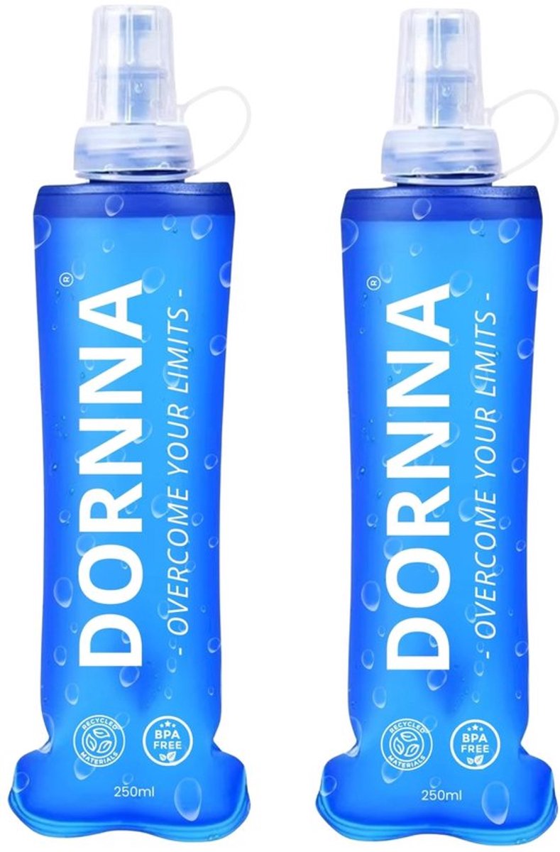 MTTProducts - 250 ml robuuste en flexibele soft bottle - BPA-vrij