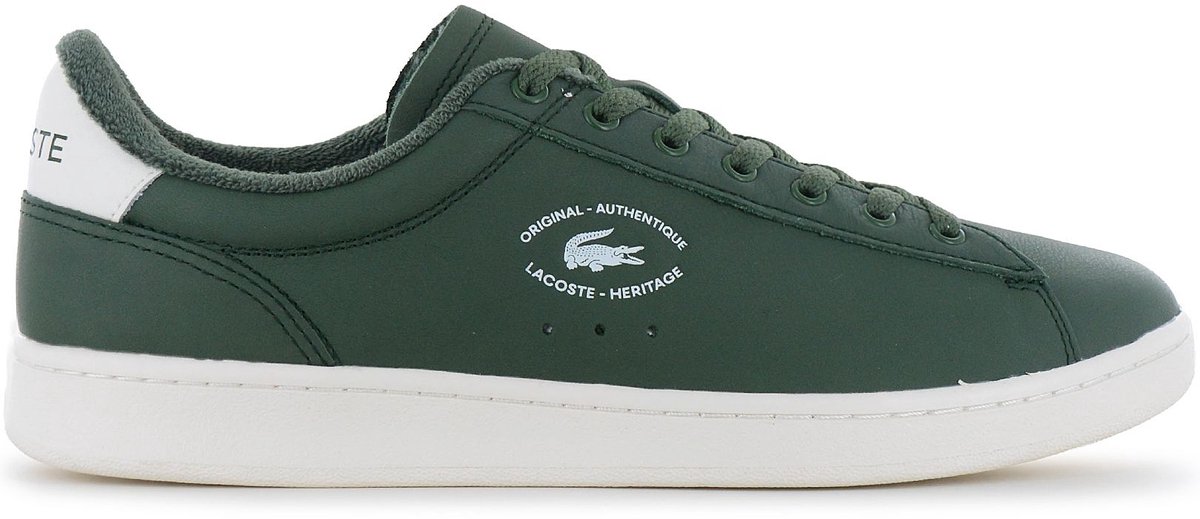 LACOSTE Carnaby Set 224 Heren Sneakers Schoenen Leer 748SMA00121X3 Groen