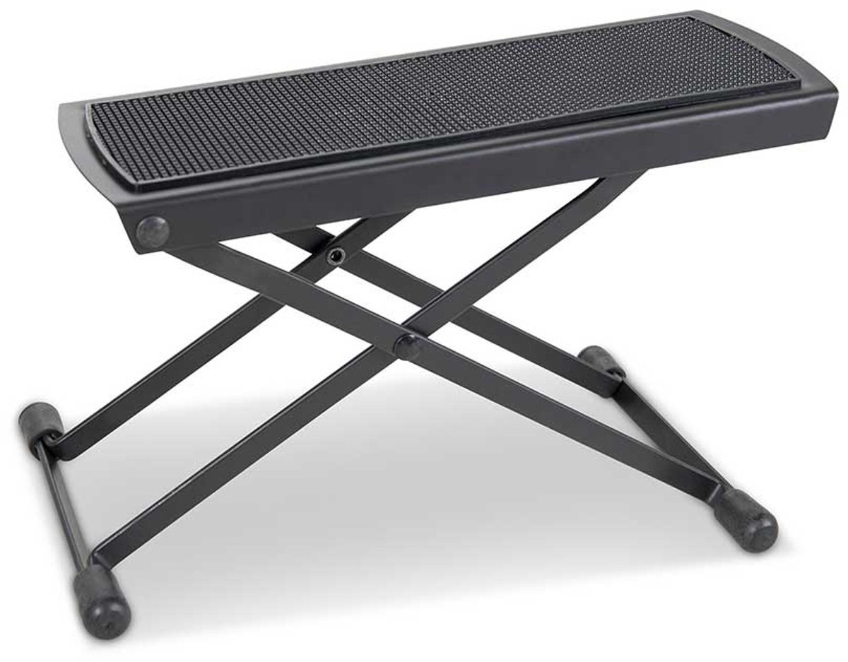 GEWA Music FS-10B Voetenbankje voor Gitaristen Zwart