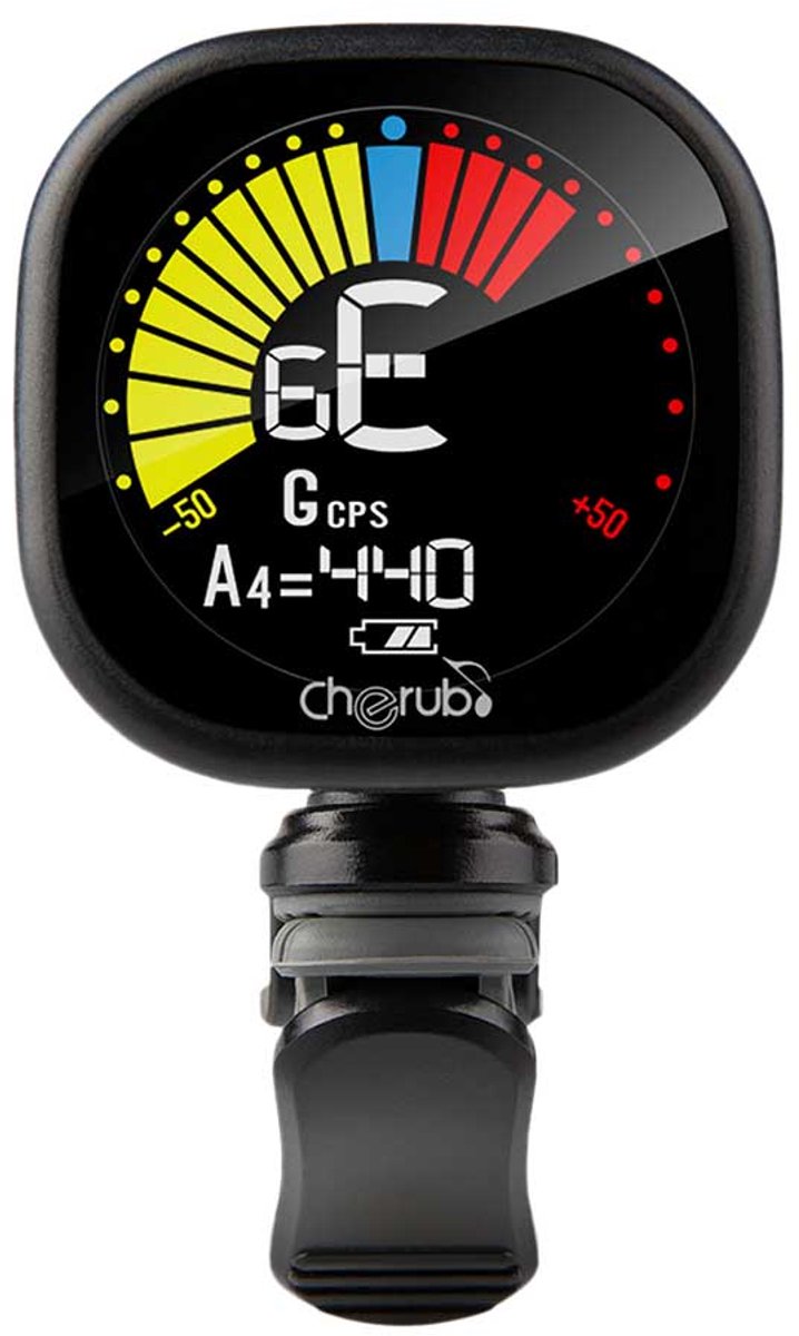 Cherub WST-675-BLK Herlaadbaar Cab-Tuner Stemapparaat Zwart