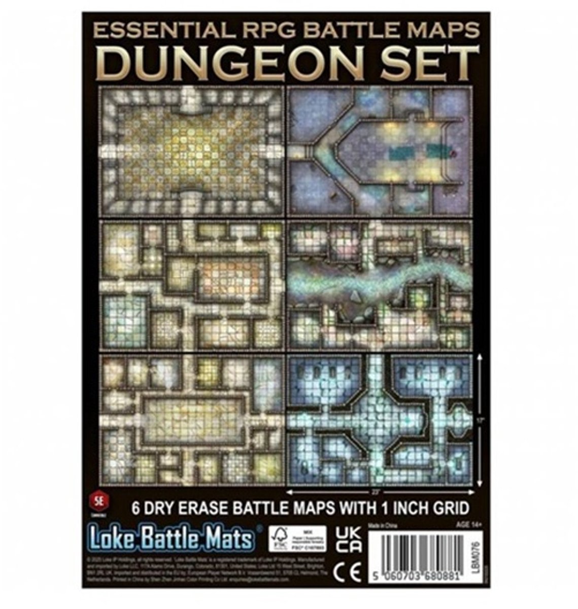 Essential RPG Battle Maps - Dungeon Set