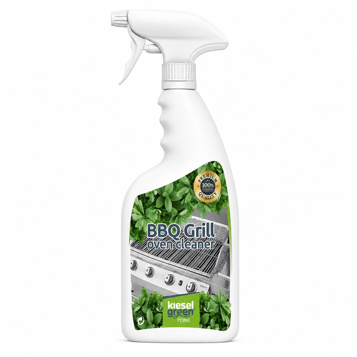 Kieselgreen BBQ Oven en Grill Reiniger 750 ml Spray Voor Barbecue Oven en Gasgrill Veilig voor RVS en Emaille