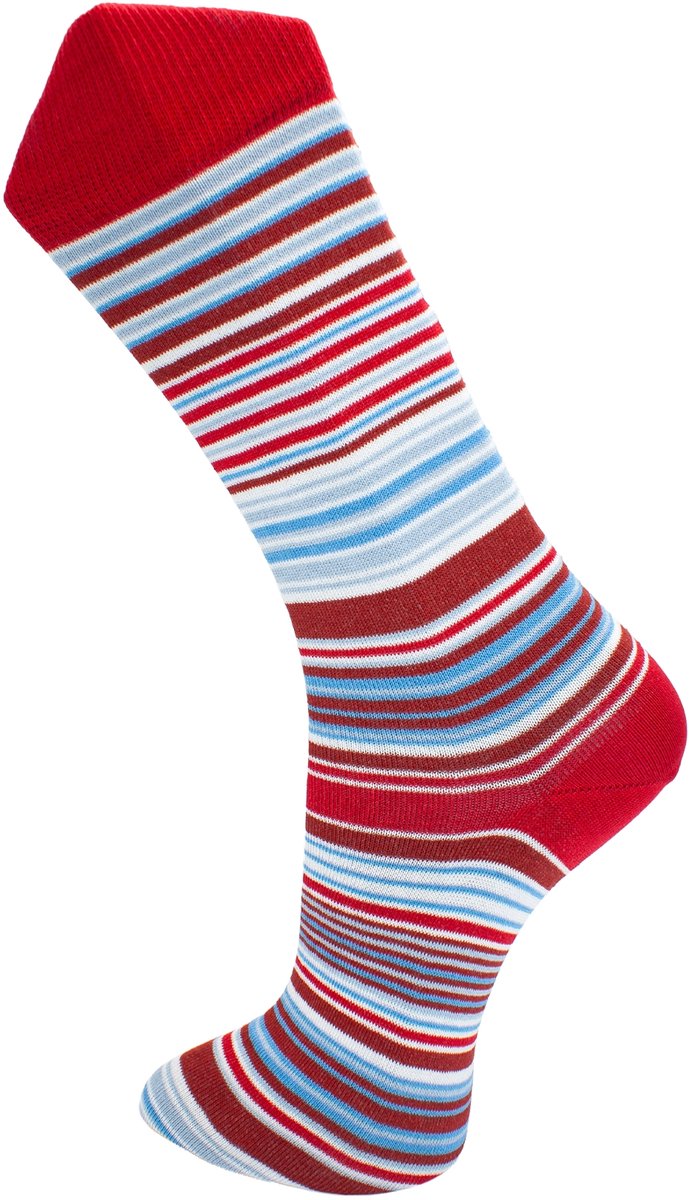 Effio - Marshall - Rood Blauw - Katoen - Maat 41-45