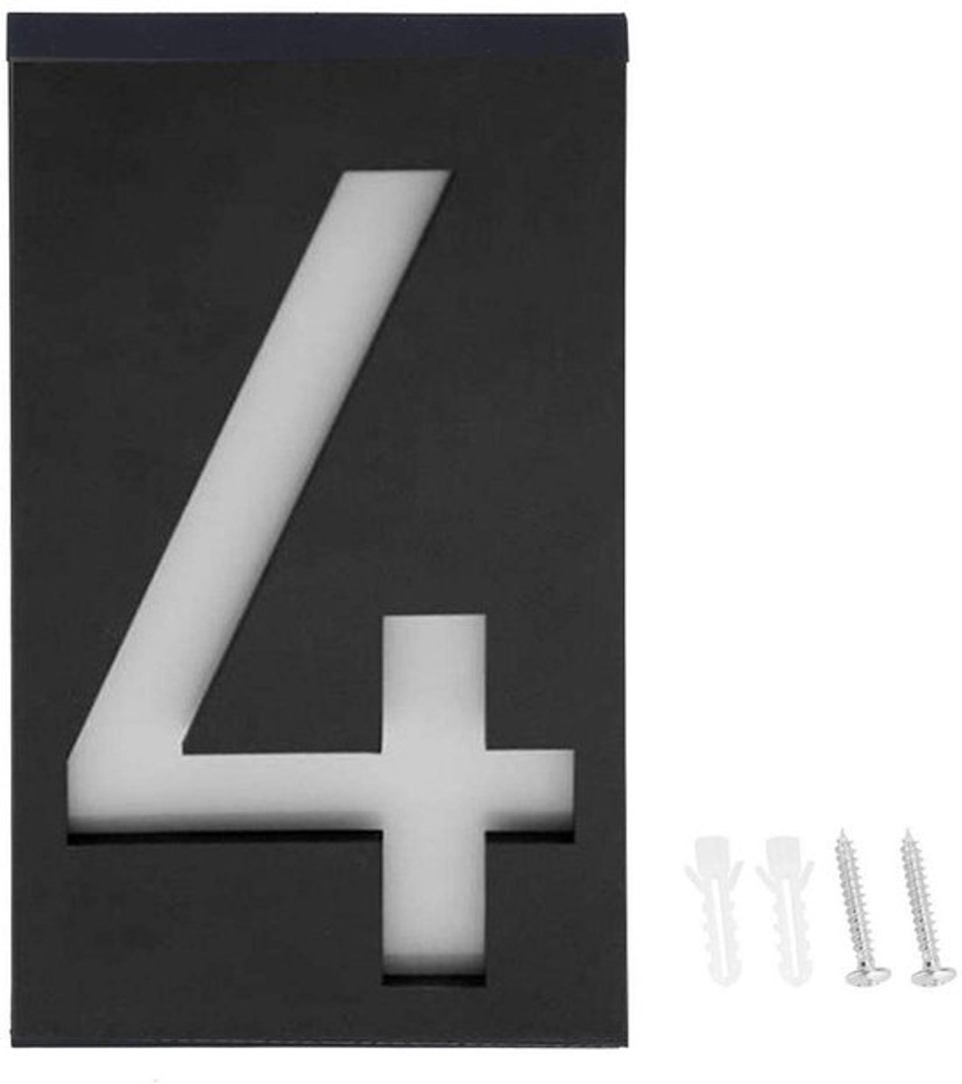 Dailygoods- Huisnummerlicht LED - Waterdicht - Buitenverlichting - Adresplaat