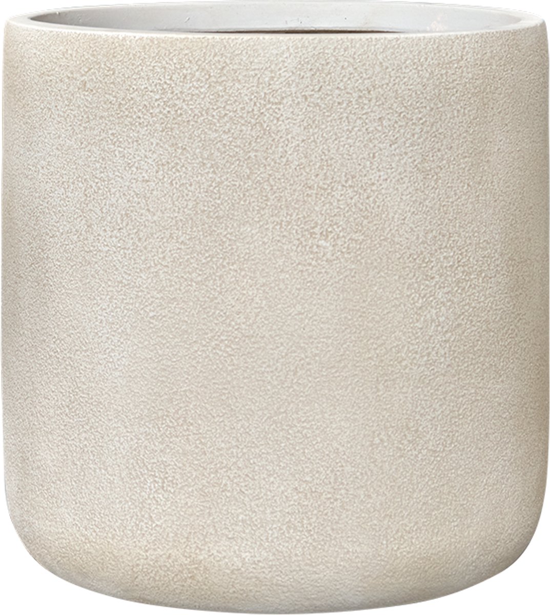 Baq - Plantenbak - Antwerp collectie - Ø 37 cm x H 37 cm - Grijs-Beige- Opening 33 cm