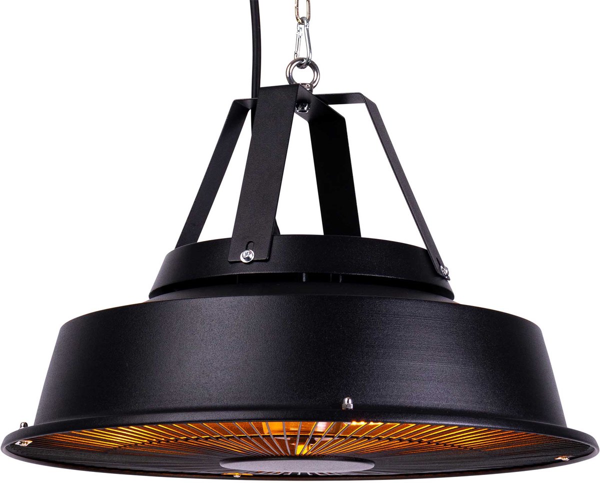 Fornorth Terrasverwarmer Ceiling Heater Comfort 1500W, zwart